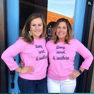 Draper James Strong Sweet Southern Sweatshirt